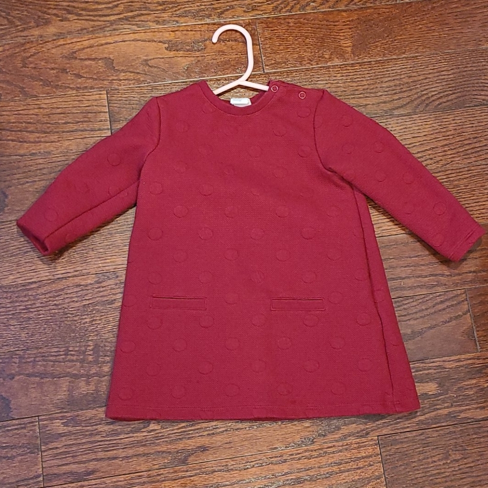 H&M red baby dress